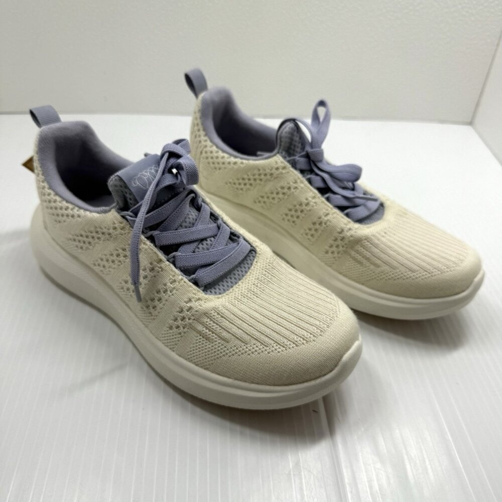 Woolloomooloo Eden Merino Wool Sneakers Ice Lavender Womens 6.5 - Picture 2 of 10
